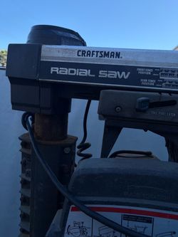 Sears Craftsman Radial Saw