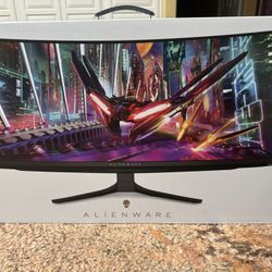 Alienware 34” QD-OLED Curved Gaming Monitor 