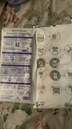 Breastmilk storage bags