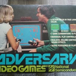 Adversary Vintage Video Game System 1976