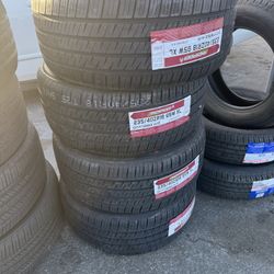 New Tires Installed/ Llantas Nuevas Instaladas 235/40/18 Land Spider Tired