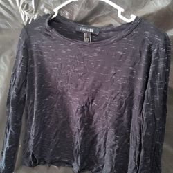 Women's Forever 21 Long Sleeve Shirt Size Small 