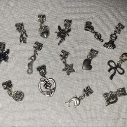 (14) New Charms For Bracelet Or Necklace