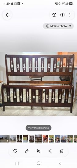 King Size vintage bed