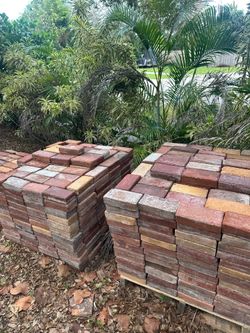 Clay pavers