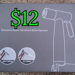 Hand-held Bidet Sprayer Set NEW $12  

