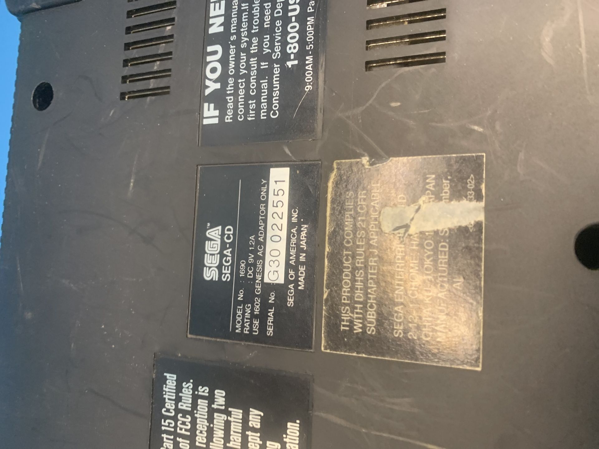 Sega Cd Model 1+ Sega Genesis Model 1 Bundle