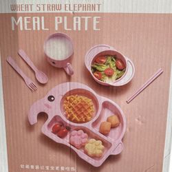 Child’s Elephant Plate Set $12