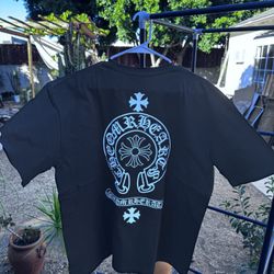 Chrome Hearts Black Cotton T Shirt