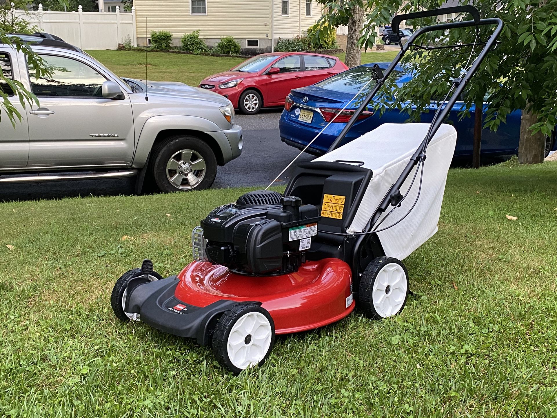 Toro 21” RWD self propelled Lawnmower, Briggs 140cc engine. New.