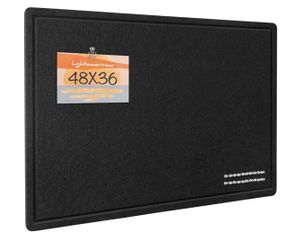 Lightomorrow Large Bulletin Board - 48 x 36 Inches 