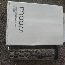 Leopard Print Tumblers 