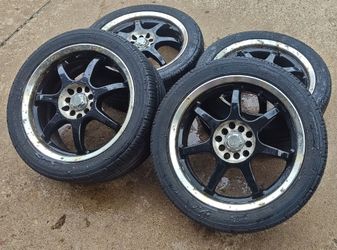 17" MOTEGI WHEELS 5 LUG UNIVERSAL