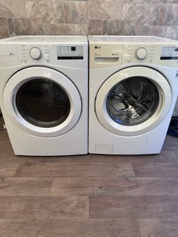 LG washer and dryer laundry