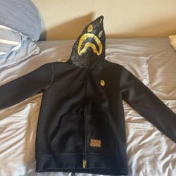 EXCLUSIVE Bape hoodie Black and Gold