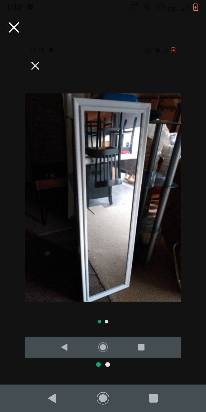 Door Mirror 52" H 16"W 