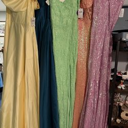 New with tags prom dresses