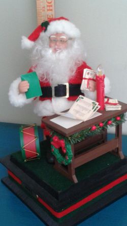 Santa Claus Statues collection $15 each