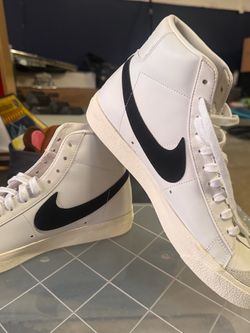 Nike Blazer Mid High-Top Sneakers White Black