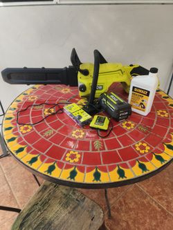 Ryobi 40V brushless chain saw