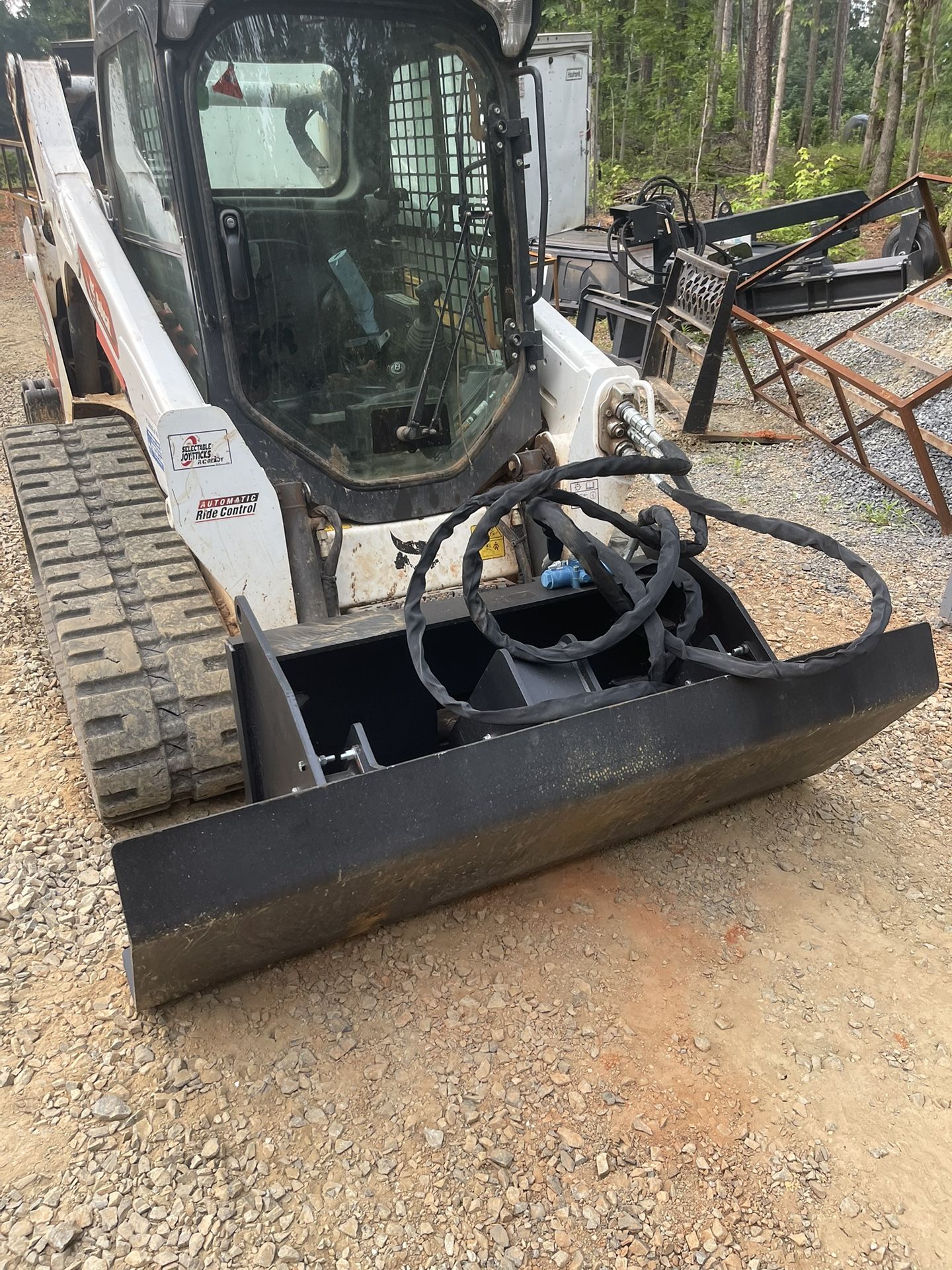 72” Vibratory Plate Compactor Attachment For Skid Steer for Sale in