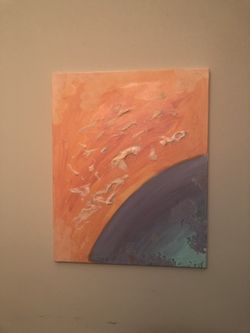 ADORABLE CANVAS PAINTING PAINTED BY A CHILD COULD INSPIRE YOUR CHILD CUTE IN A CHILD ROOM NEW