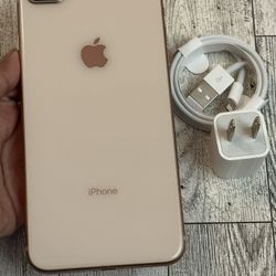 IPhone 8 Plus (64gb) Gold UNLOCKED, Excellent Condition 