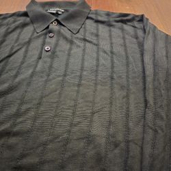 Tulliano Mens Dress Shirt Size Large