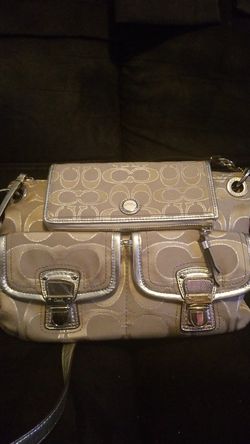 Coach bag and matching wallet