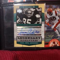 2004 Upper Deck - Legendary Signatures*Isaac Curtis* Autograph Card