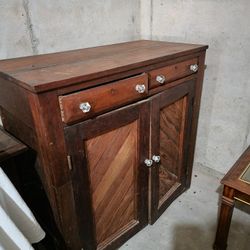 Antique Oak Cabinet