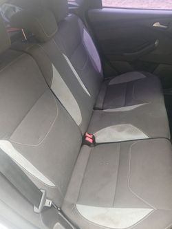 Ford Focus ST Passenger seat and Rear seats