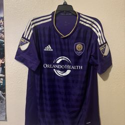 Orlando City Jersey Home football shirt 2015 Purple Adidas