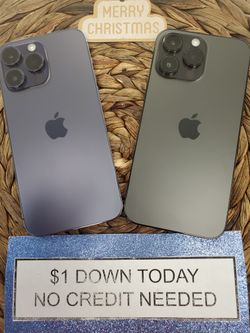 🌟  Stunning Display & Pro Camera - Apple iPhone 14 Pro Max – $1 DOWN Available