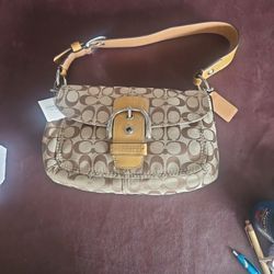 Coach Soho Signature Shoulder Bag