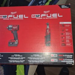 Milwaukee M-18  Impact Drill And Wrench