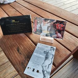 Mark McGwire Authentic Images 24k Gold Signature - 62 Home Runs Card 9/8/1998 SP