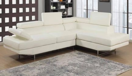 White Sectional