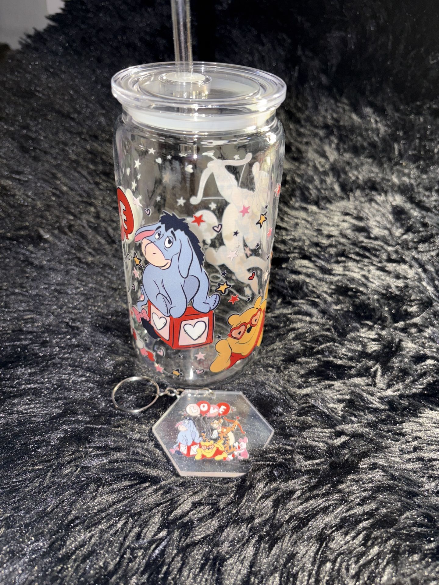 Hello Kitty Cups And Winnie The Pooh