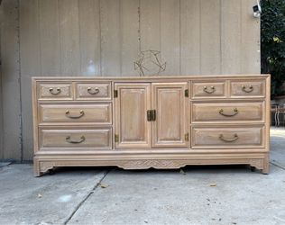 Gorgeous white wash French provincial dresser,console or credenza