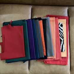 Bundle Of Polyester & Cotton Sewing Fabrics