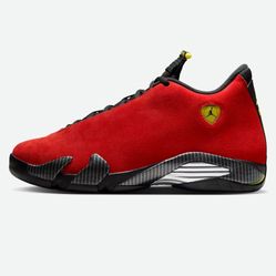 Jordan 14 Retro Red Ferrari Brand New Size 9.5 $320