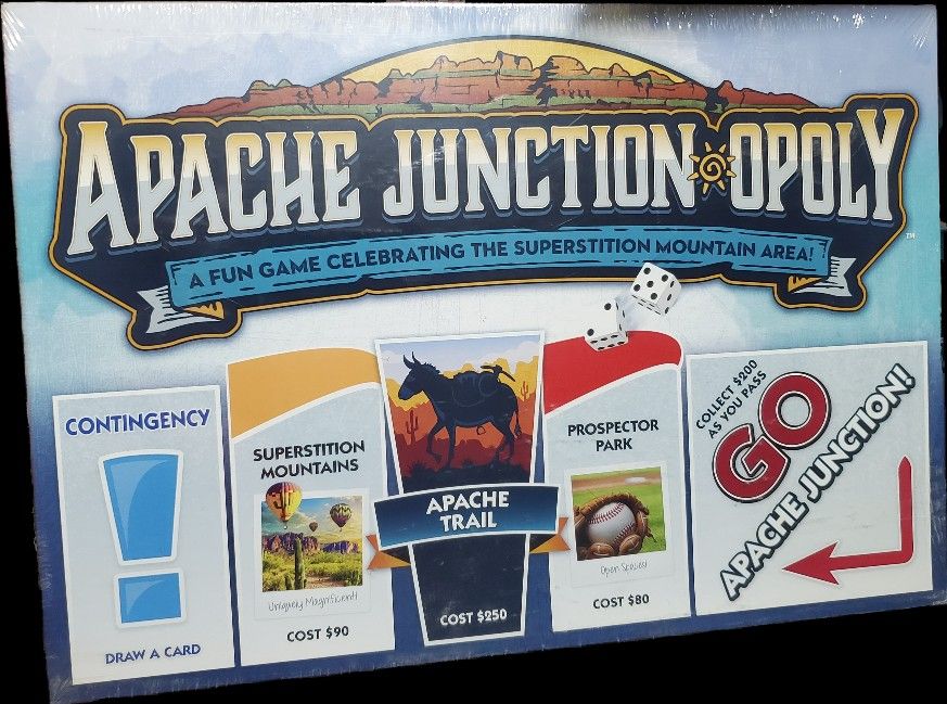 Apache Junction-opoly Board Game
