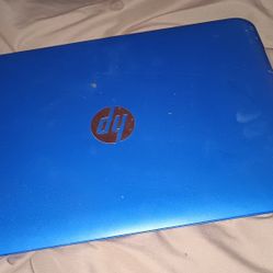 Hp Laptop Blue 