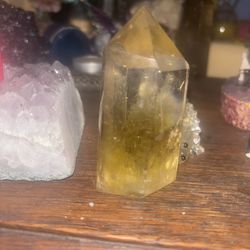 A Tower/with Inclusions /CITRINE (2” Tall)