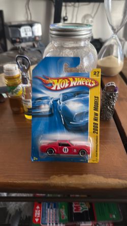 2008 Hot Wheels New Models 27/40, Ford Mustang Fastback, Red, Collector #27/196