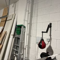 Metal Shelf. Over 10’ Long 