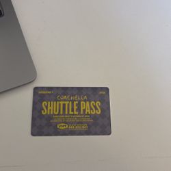 Coachella Weekend 1 Shuttle Pass