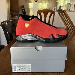 Jordan 14 Retro Ferrari (2025) Size 10.5
