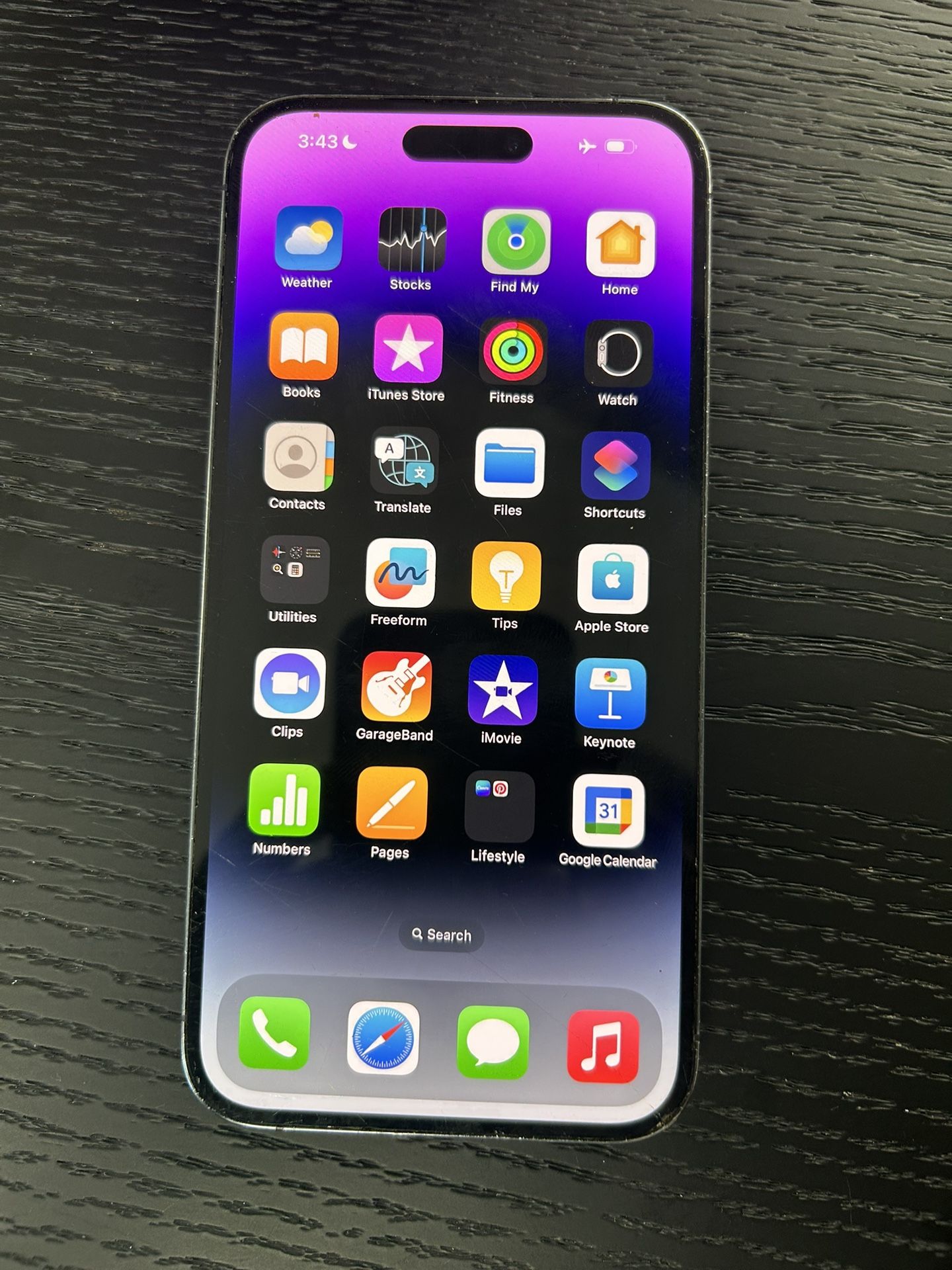 iPhone 14 Pro 128GB –At&t Works Perfectly – Cracked Back – Priced to Sell!